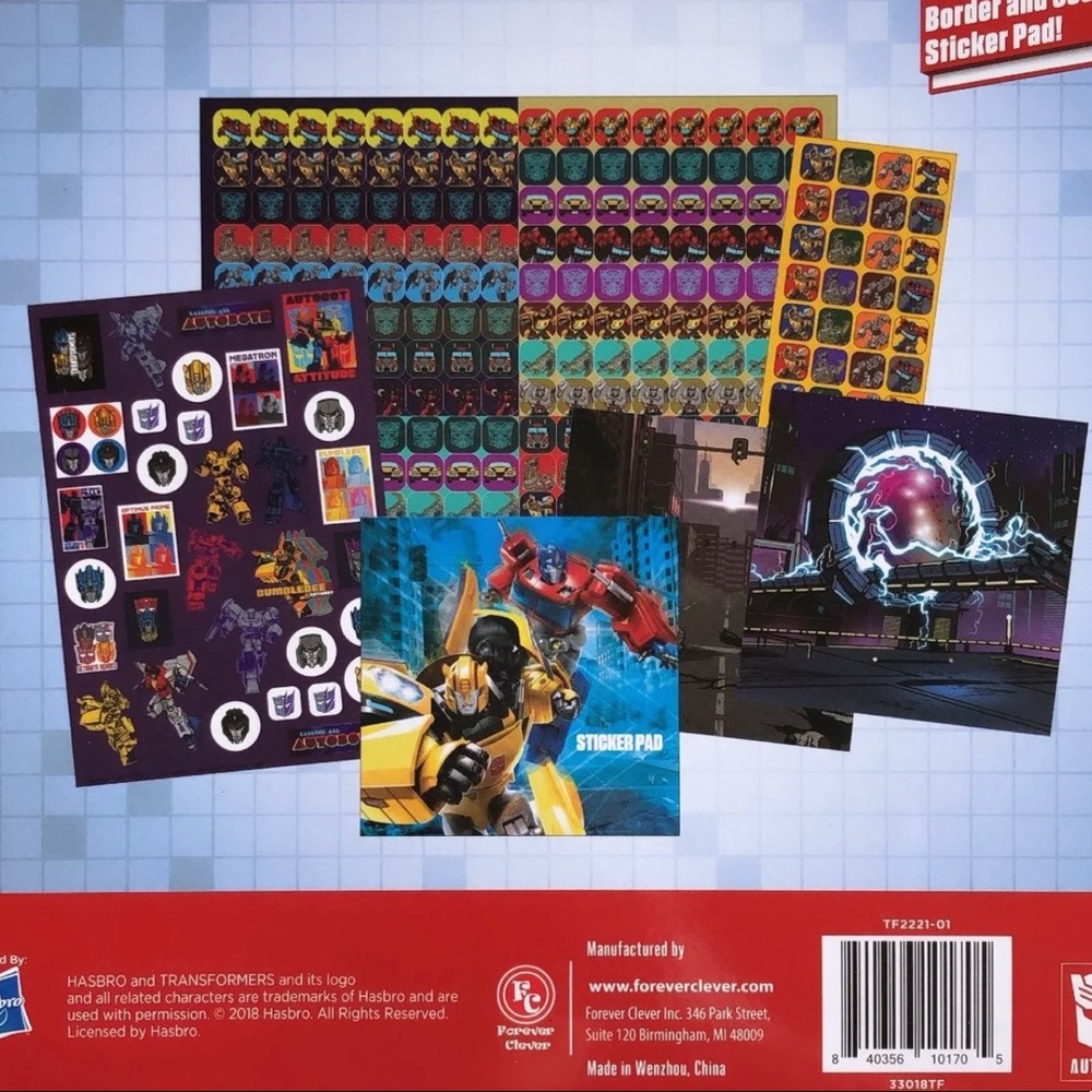 Transformers 1000+ Stickers Kit Box Set - Picture 4 of 8